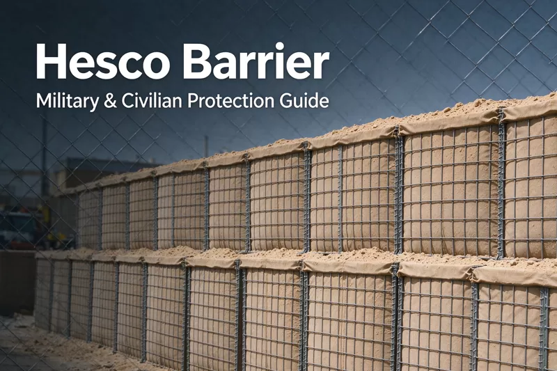 Hesco Barrier | Military & Civilian Protection Application Guide