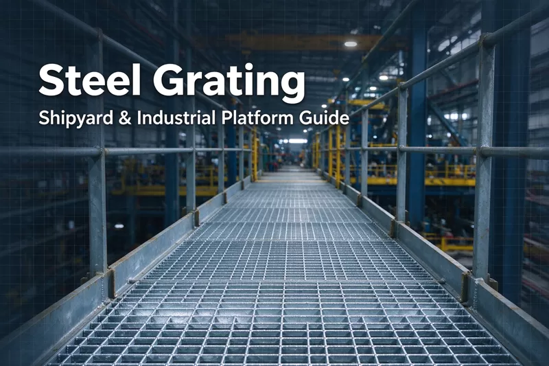 Steel Grating Selection Guide for Shipyard & Industrial Platforms