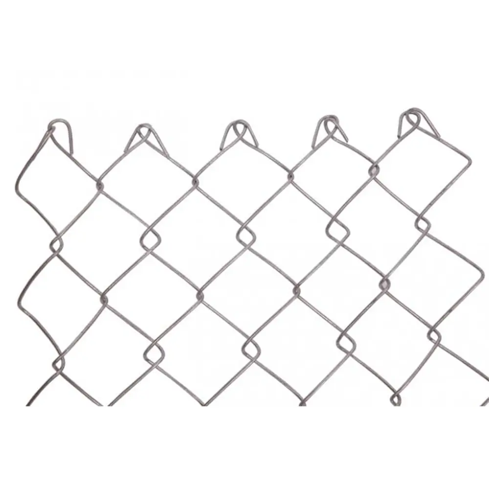 Galvanized and PVC coated diamond shape chain link fence