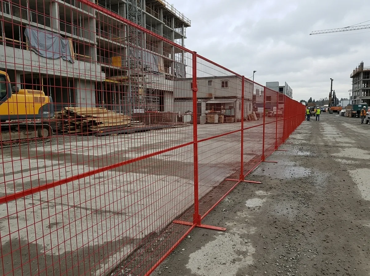 Canadian Standard Temporary Fence Panel (Square Tube Portable Fencing)