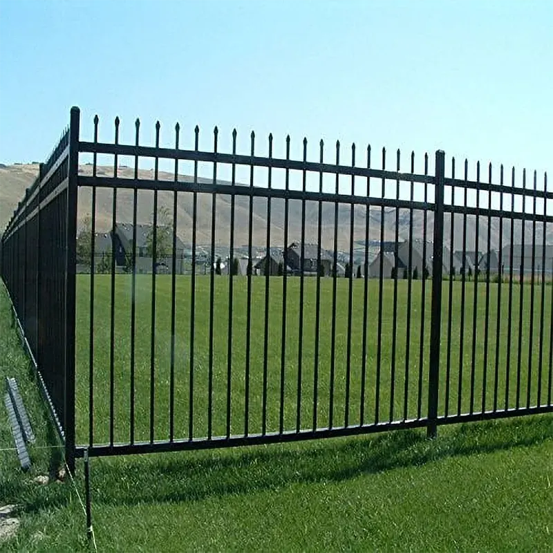 Garrison Fencing Galvanized Steel Security Fence Panels