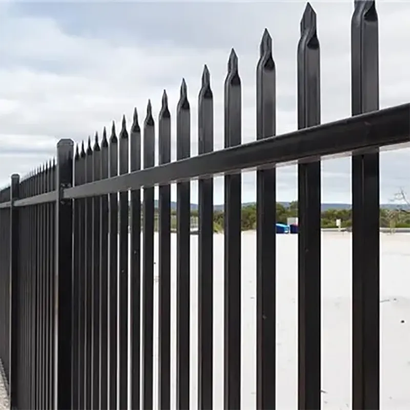 Garrison Fencing Galvanized Steel Security Fence Panels