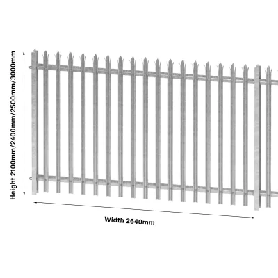 Palisade Fencing, High Security Fence Panels