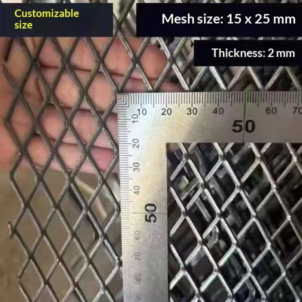 Galvanized diamond mesh Galvanized diamond mesh